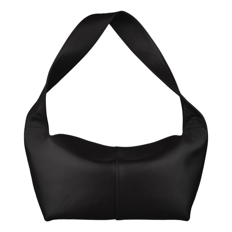 کیف زنانه چرم طبیعی Oval مدل 108 رنگ مشکی