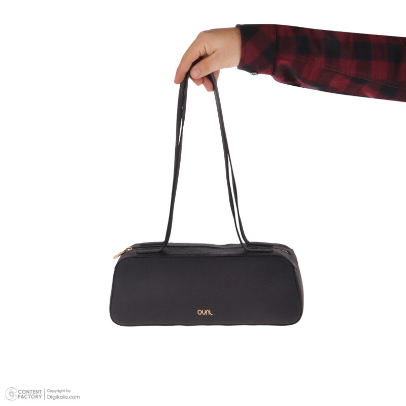 کیف زنانه چرم طبیعی Oval مدل 119 رنگ مشکی